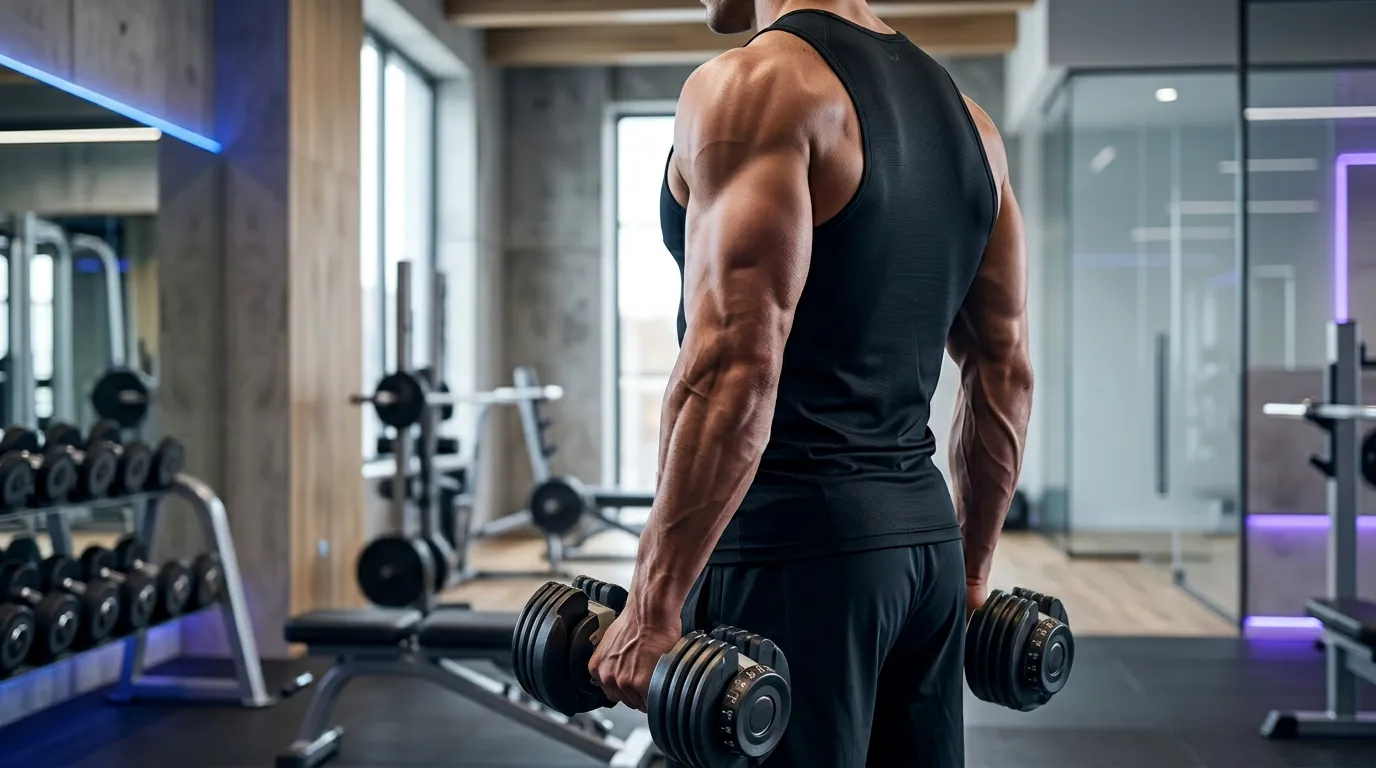 Comment muscler les bras avec haltères : biceps + triceps