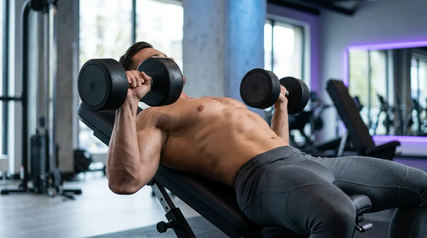 Comment muscler les pectoraux avec haltères : erreurs à éviter