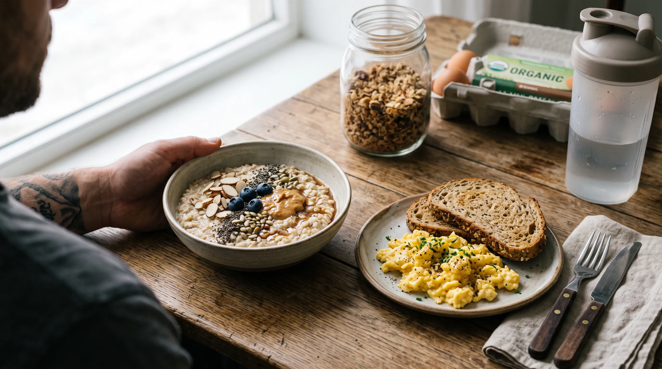 Petit déjeuner prise de masse : quoi manger pour progresser