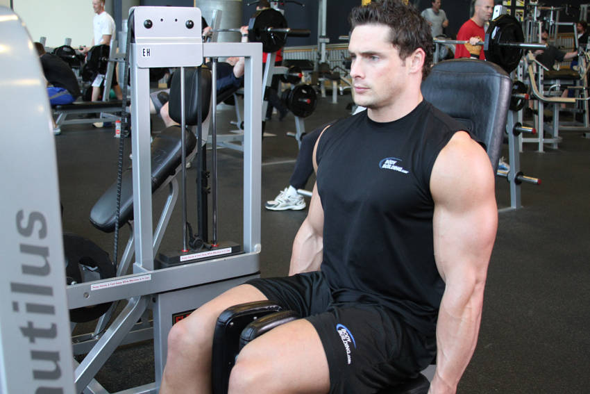 Adducteurs machine - position finale