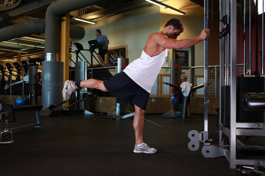 Kickback poulie - position finale