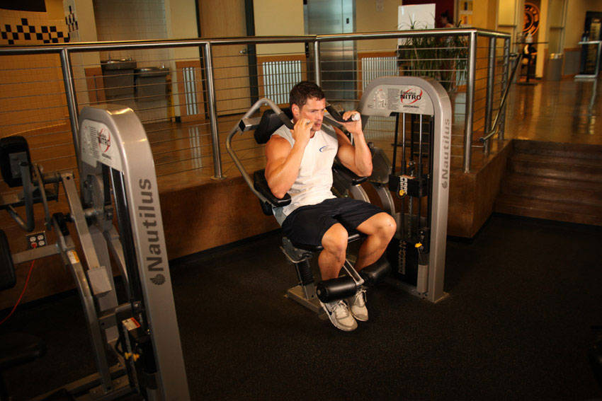 Crunch machine - position finale