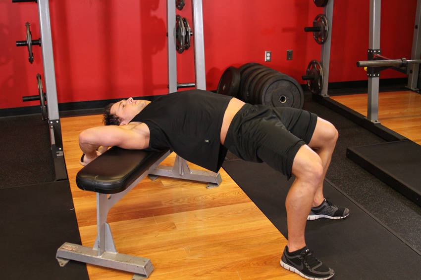 Pull-over haltère - position finale