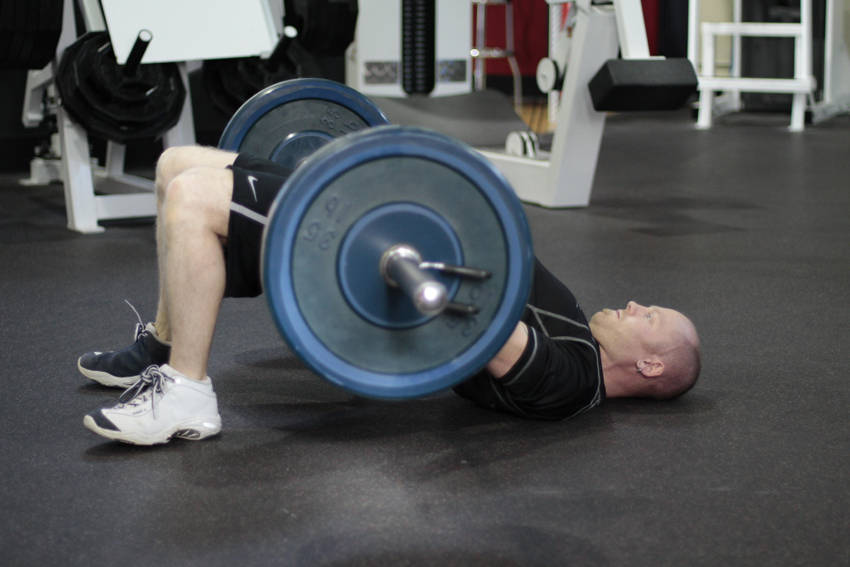 Pont fessier lesté - position finale