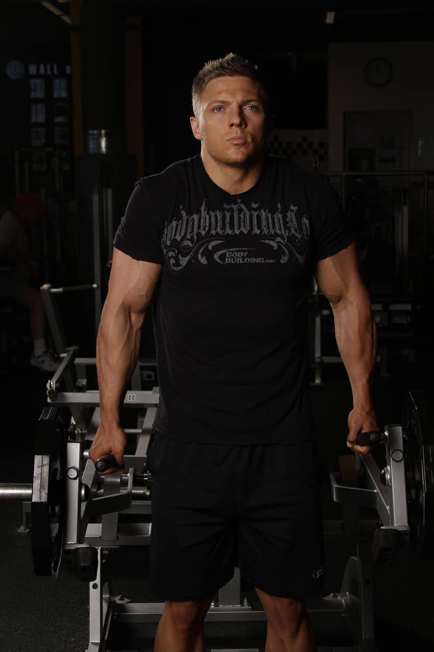 Shrug machine - position finale