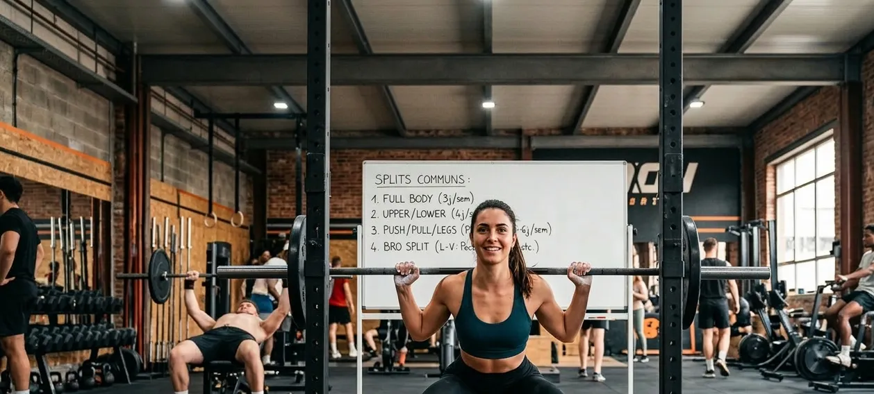 Workout Splits : quel programme d'entraînement choisir ?