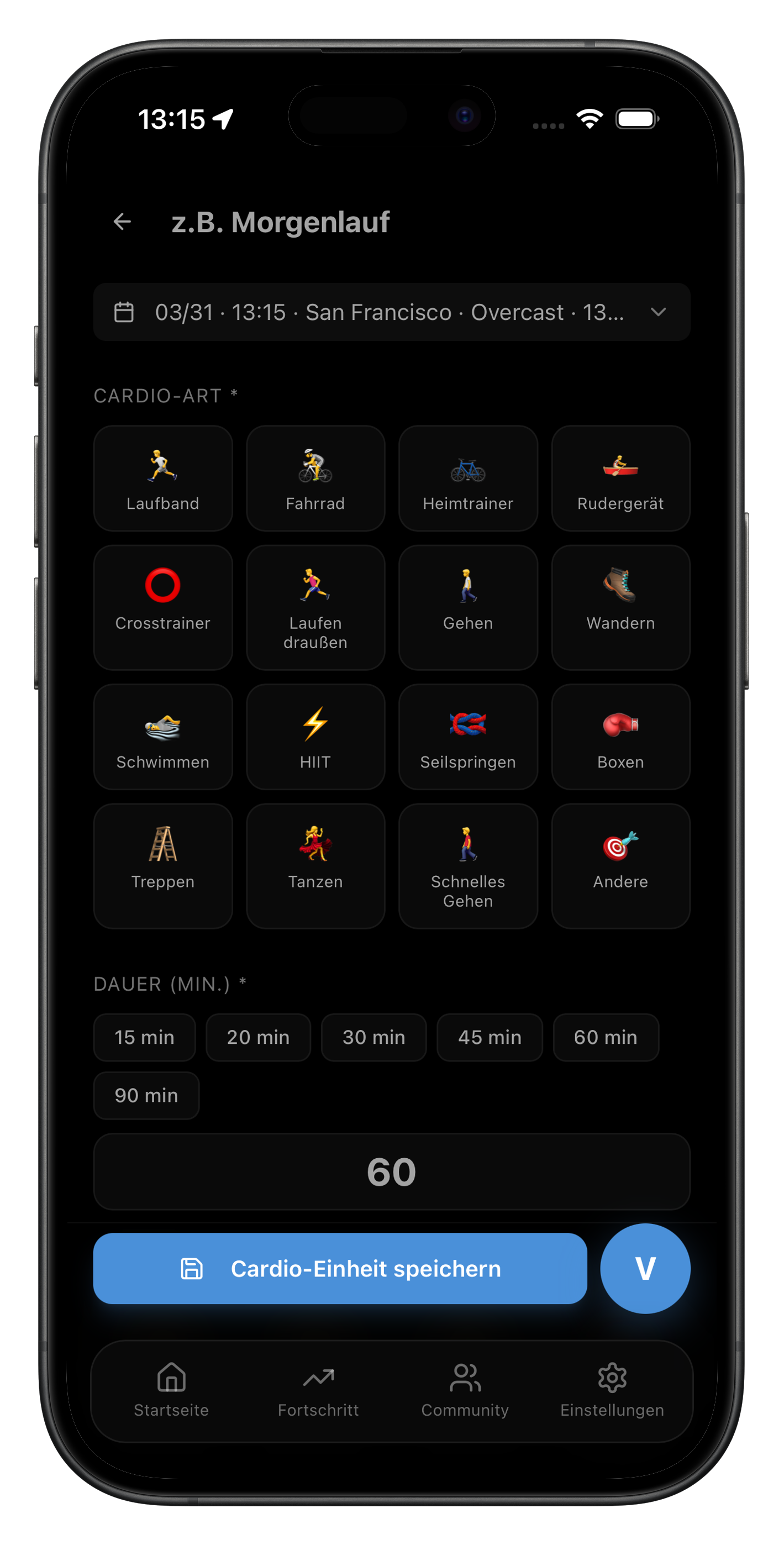 Cardio-Einheiten AIVancePro
