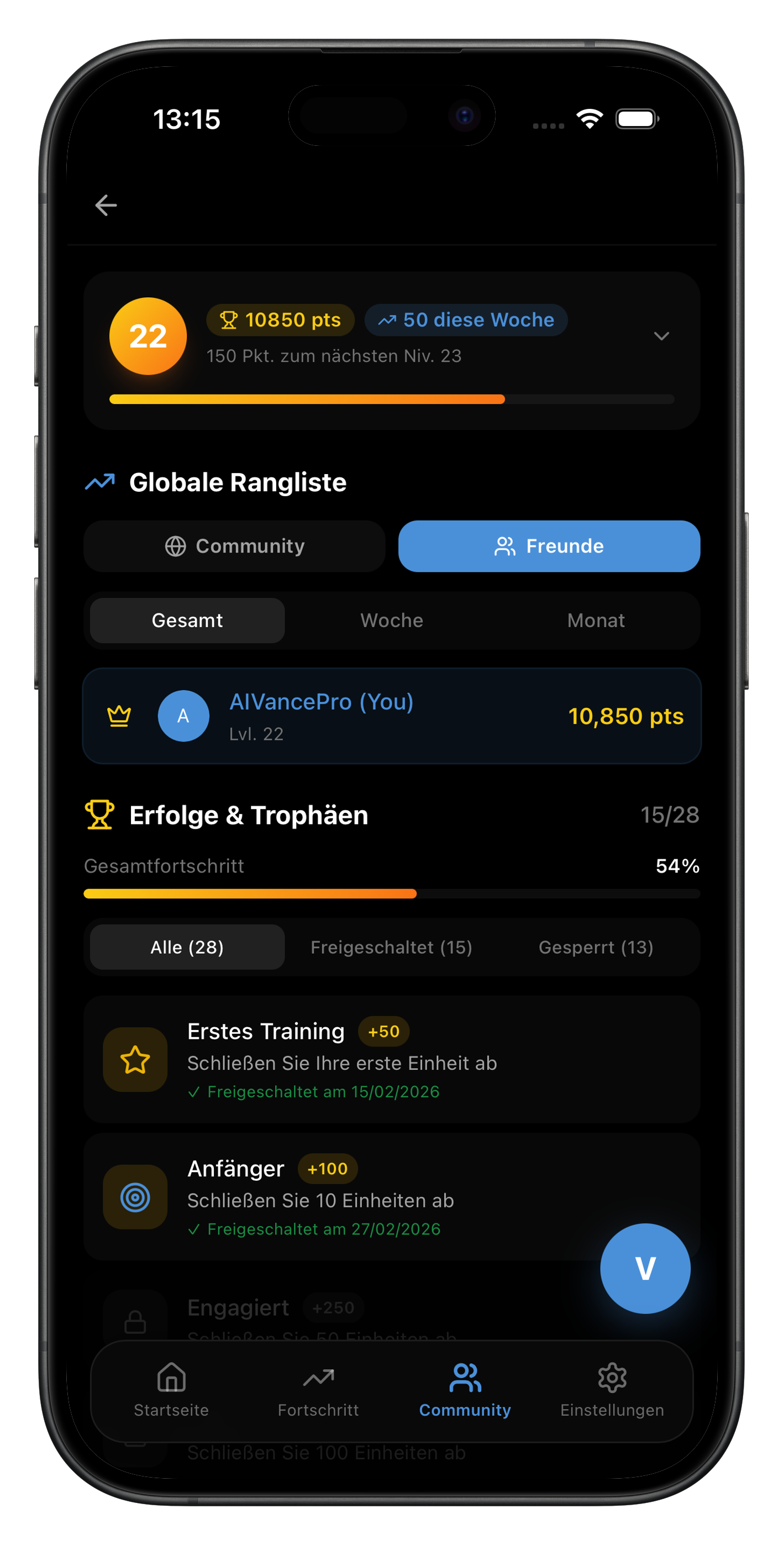 Gamification AIVancePro